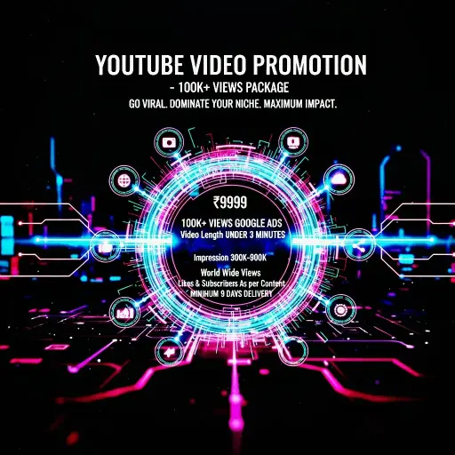 YouTube Video Promotion - 100K+ Views Package