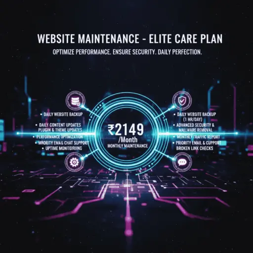 Website Maintenance - Elite Care Plan (Monthly Maintenance)